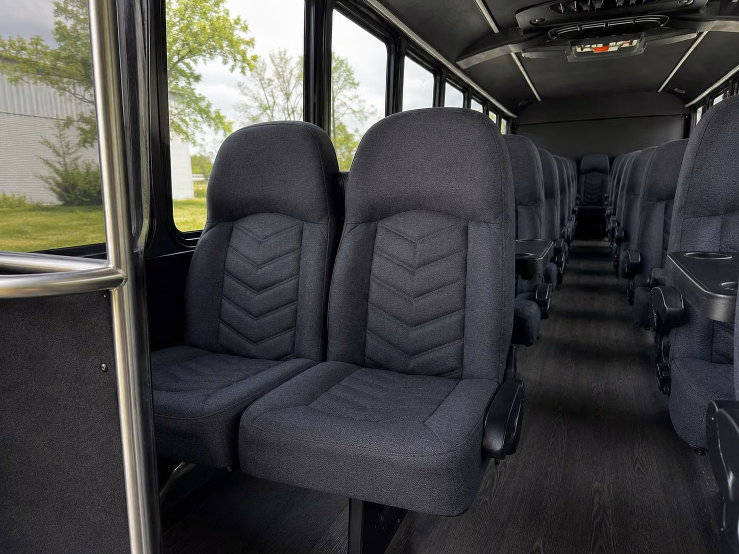 20 passenger minibus inside