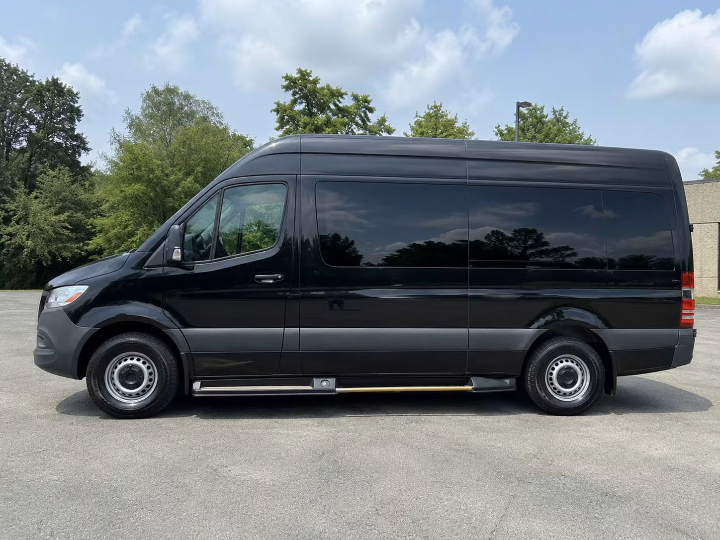 sprinter van with driver